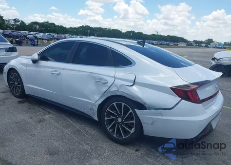 2021 Hyundai Sonata Limited z USA, uszkodzony, nr VIN 5NPEH4J23MH073751
